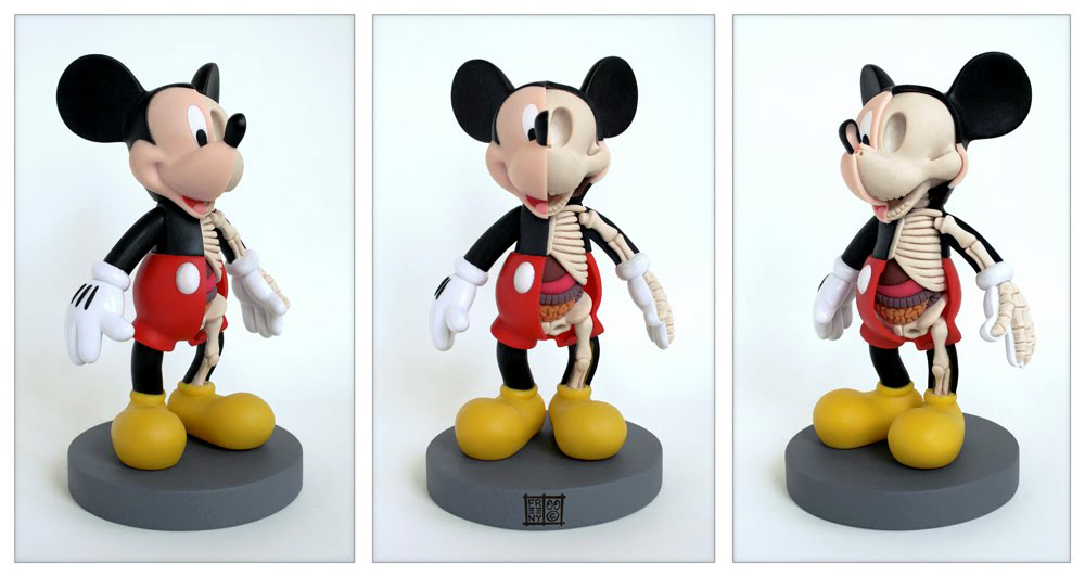 キティちゃんの中身が丸見え キャラクターを解剖した作品6つ A ミライノシテン