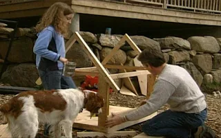 Elmo’s friend Kate and her daddy build a dog house. Sesame Street Elmo's World Building Things Film