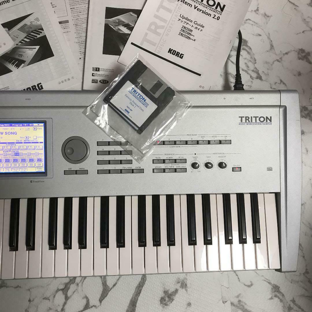 MATRIXSYNTH: Korg Triton Studio V2 w/ Japanese Documentation