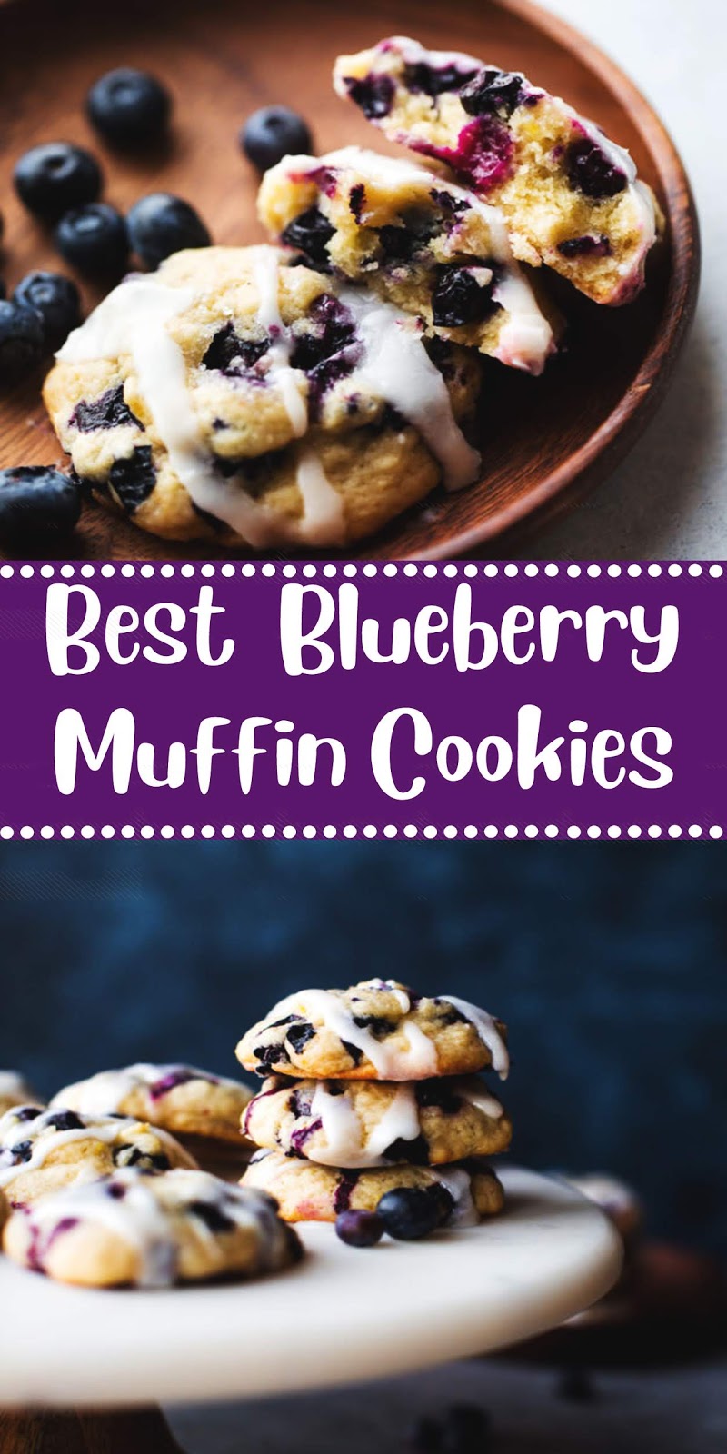 Best Blueberry Muffin Cookies - Jolly Lotus