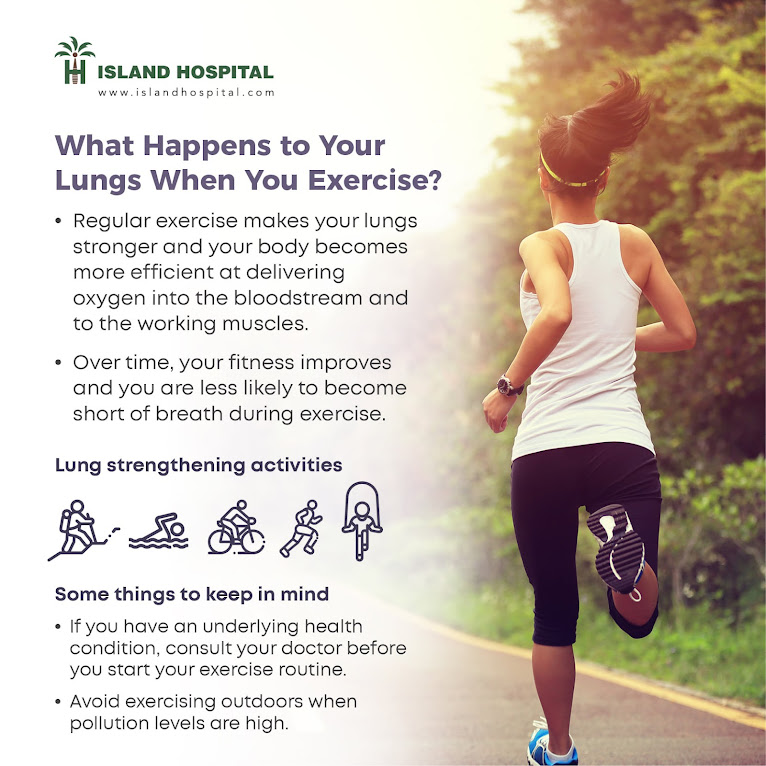 WHAT HAPPENS TO YOUR LUNGS WHEN YOU EXERCISE?