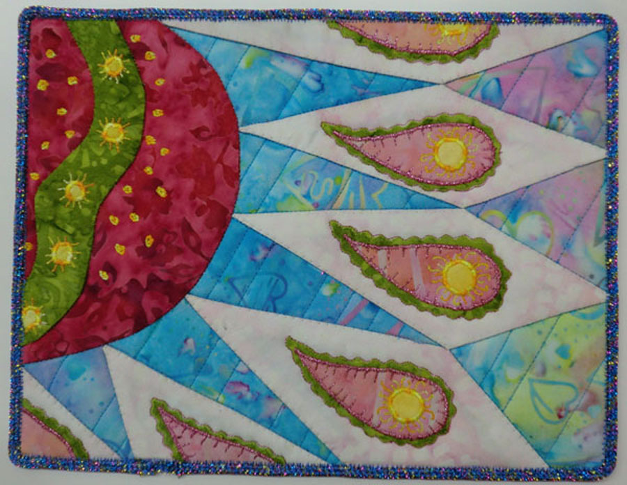 Quilt Whimsy Quilting Arts Challenge Update.