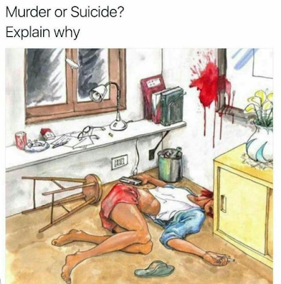 1a Murder or Suicide?