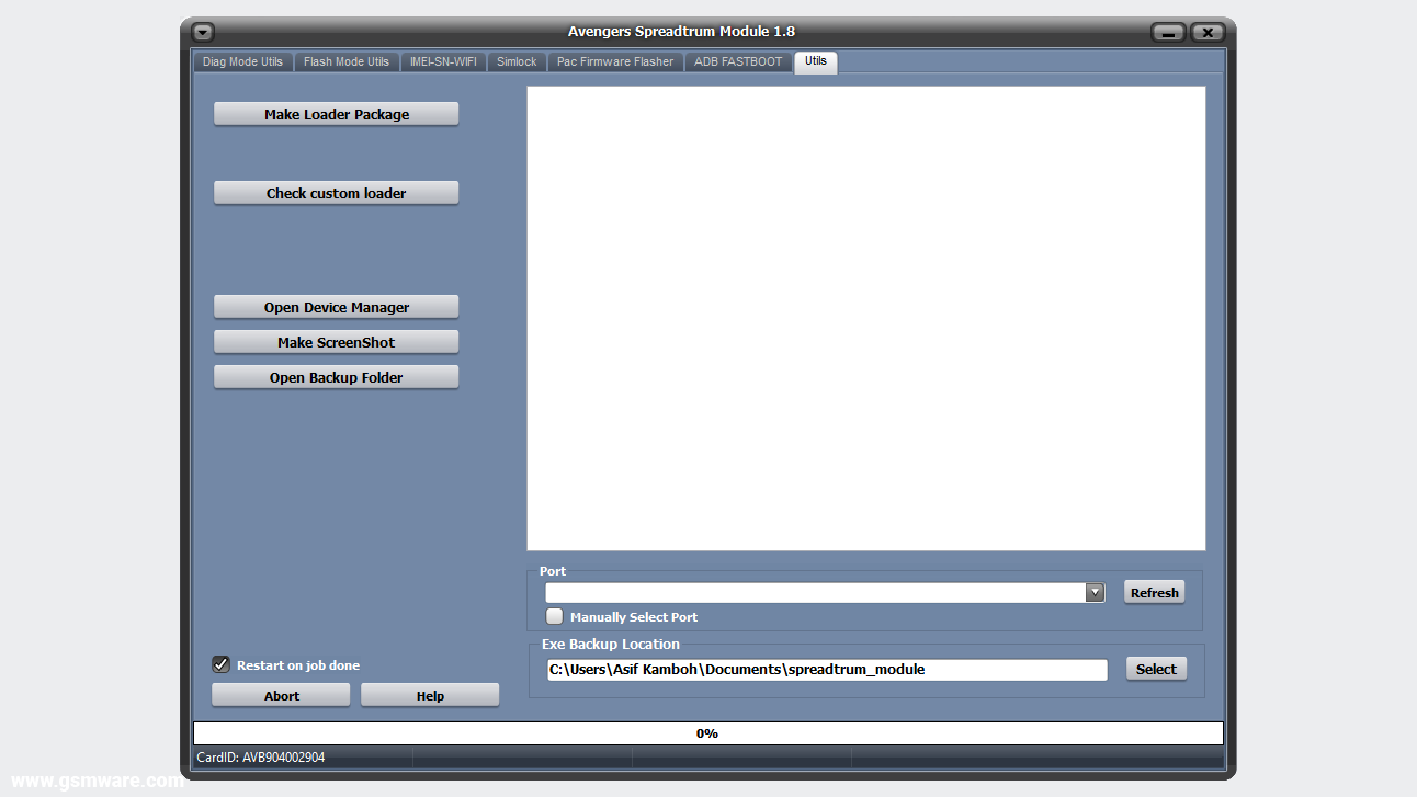 Avengers Spreadtrum Module V1.8 (Updated) Official Setup