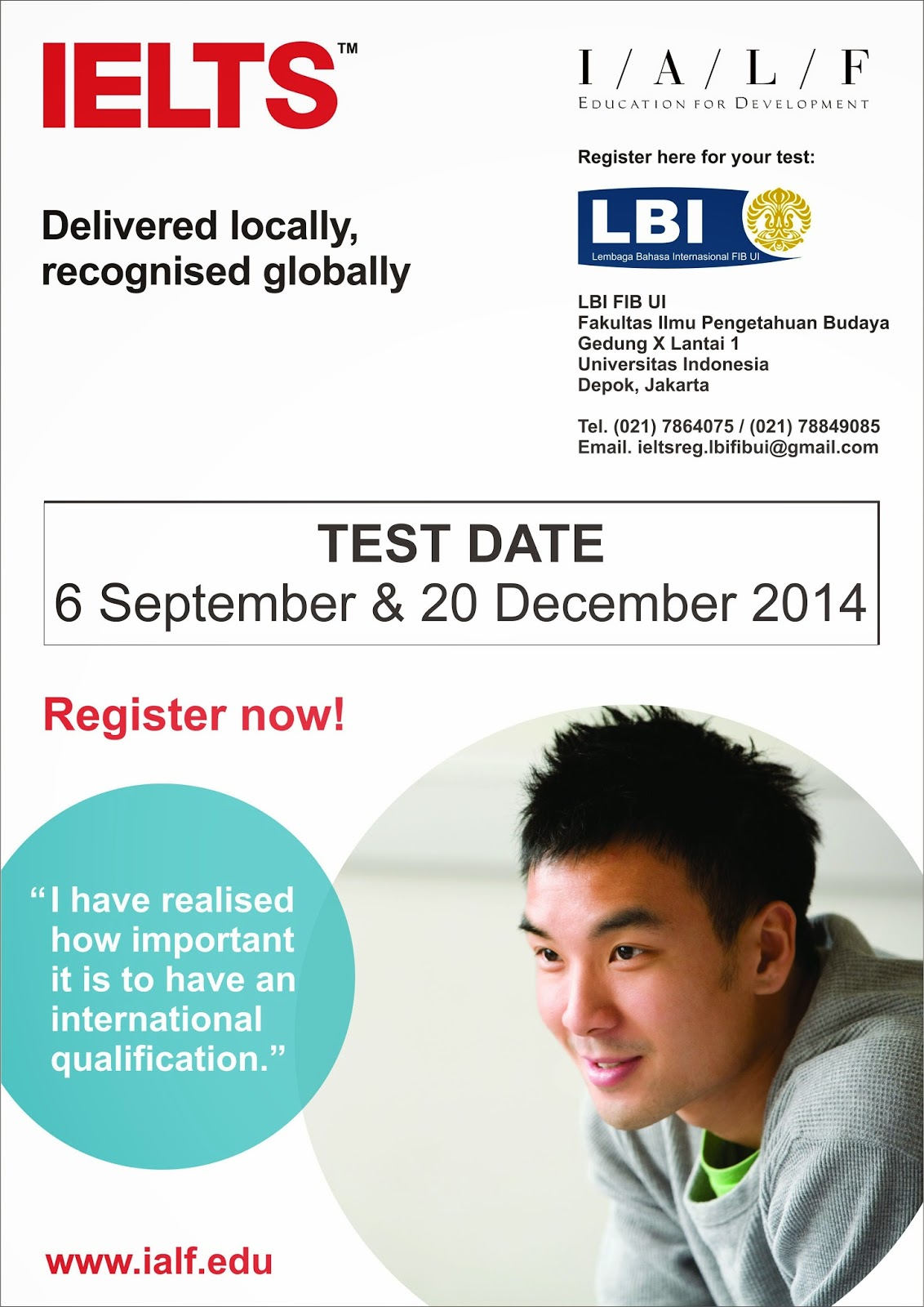 IELTS™ Test LBI FIB UI
