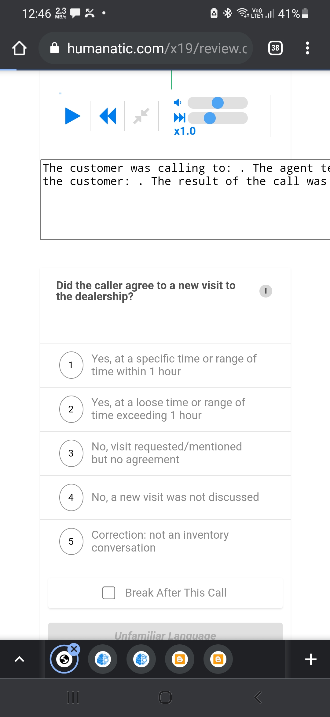 Humanatic Dealership Sales Visit