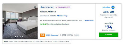 VIP Priceline Hotel Discounts