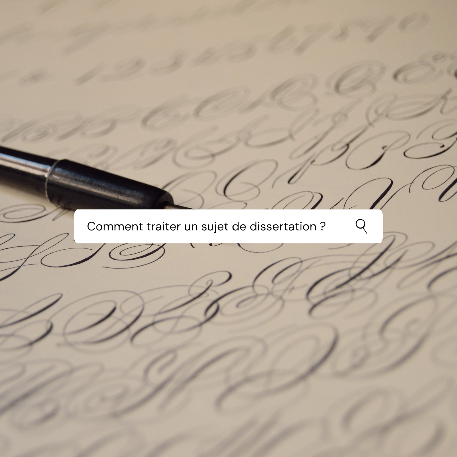Comment introduire sujet dissertation