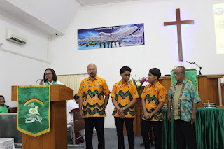 Utus Sambut Pendeta GPIB jemaat SHALOM - 2018