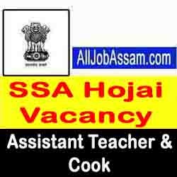 SSA Hojai Recruitment 2020