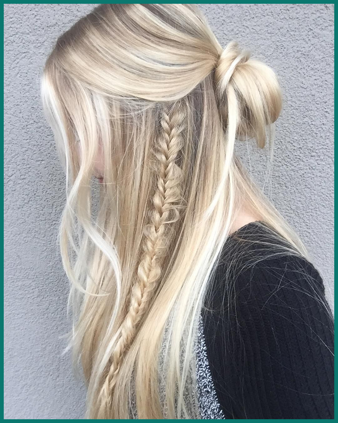 Half Up Half Down Hairstyle for Prom