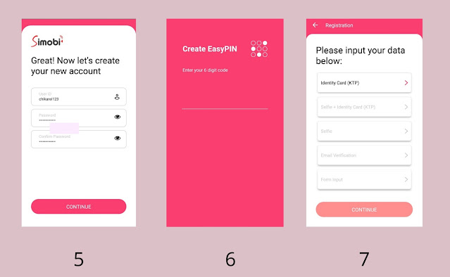 cara buat akun simobi plus sinarmas