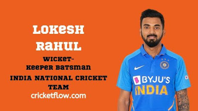 Wicket Keeper Batsman Lokesh Rahul India National Cricket Team