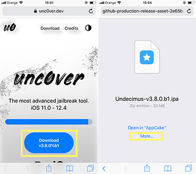 تنزيل و تتبيث برامج البلس و الألعاب المهكرة برامج الجيلبريك Unc0ver مجانا بدون كمبيوتر و بدون جيلبريك للايفون و الايباد على Ios12 Ios13 3