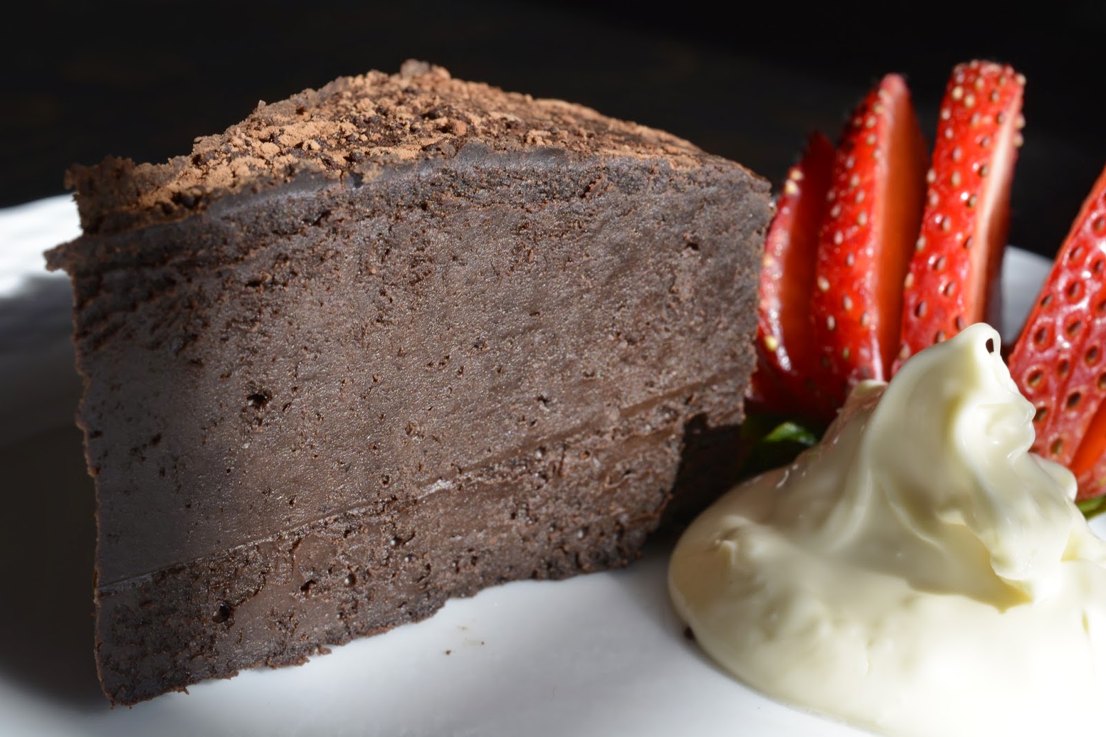 Flourless Dark Chocolate Agave Cake GlutenFree Recipe