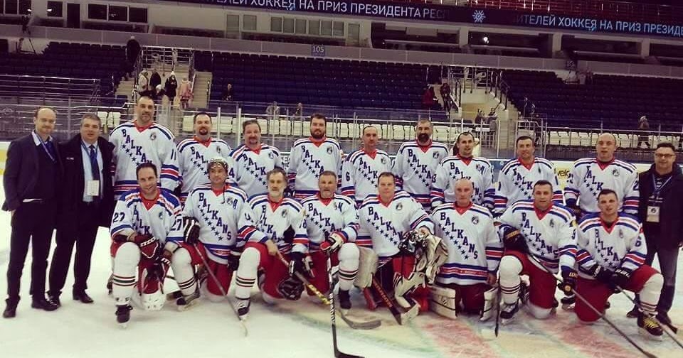 Macedonian hockey players meet with Lukashenko President of Belarus
