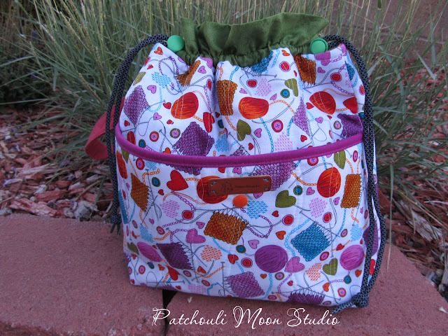 Patchouli Moon Studio~ Drawstring Project Bags in 2 Sizes