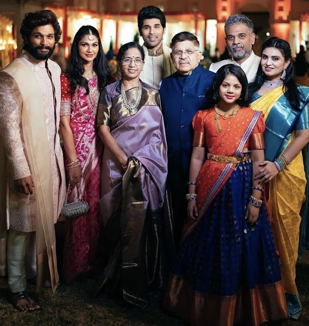 Allu Snehareddy Benaras Saree Allu Snehareddy Benaras Saree