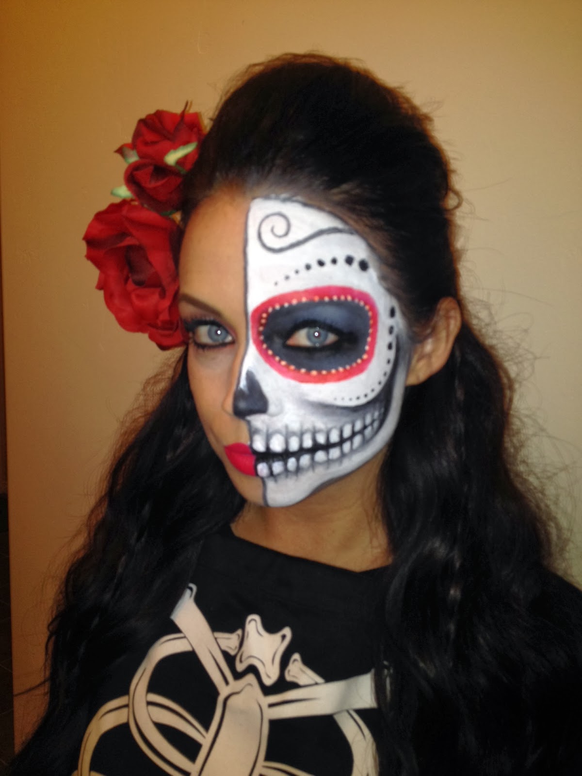 a Mason says what?: Dia de los muertos makeup