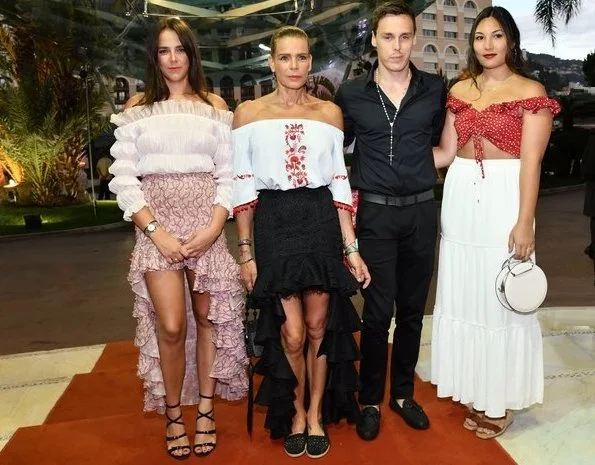 Princess Stephanie and her family, Pauline Ducruet, Camille Gottlieb, Louis Ducruet and Marie Chevallier attended the 2018 gala dinner