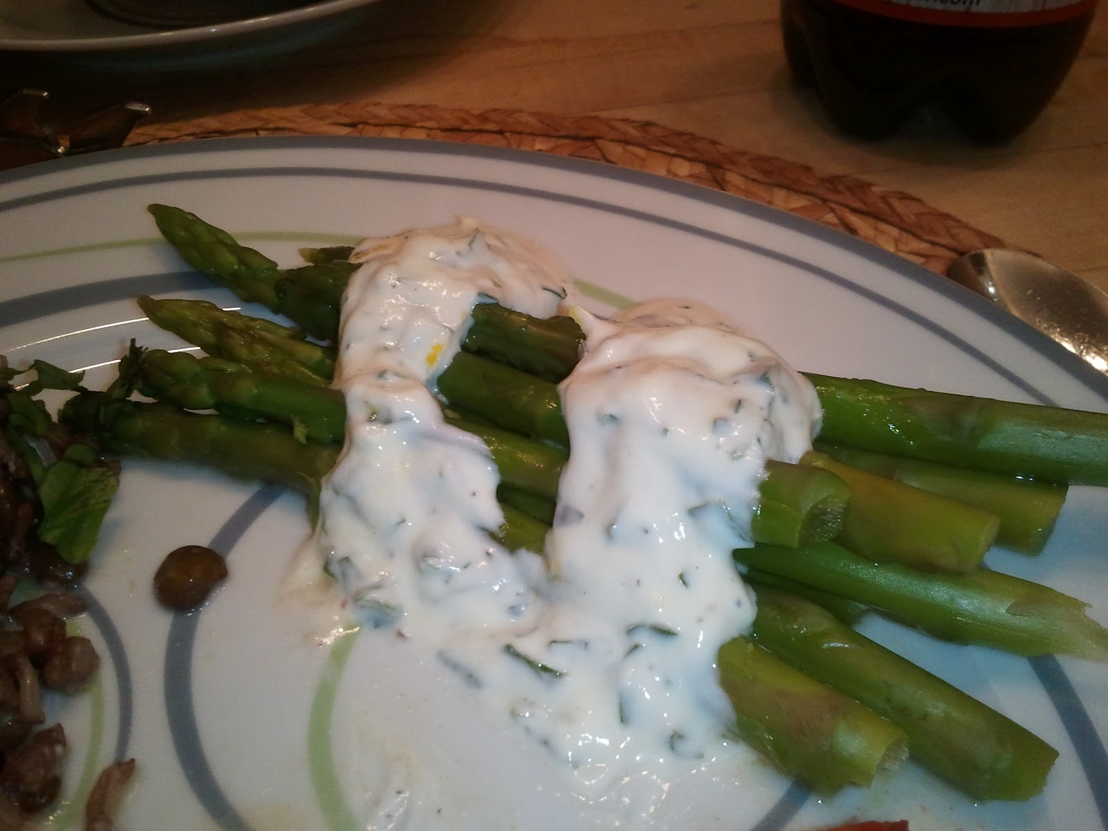 Asparagus with LemonBasil Yogurt Sauce Livliga® Live Vibrant Blog