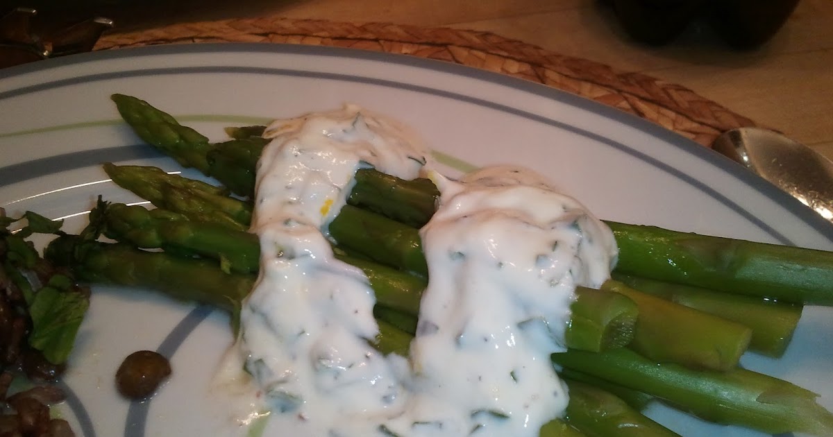 Asparagus with LemonBasil Yogurt Sauce Livliga® Live Vibrant Blog