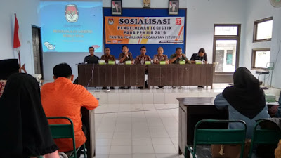 Panitia Pemilihan Kecamatan Pituruh Sosialisasi Pengelolaan Logistik dan E-KTP