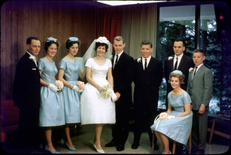 A Wedding in the Early 1960s Through Fascinating Photos Vintage News Daily