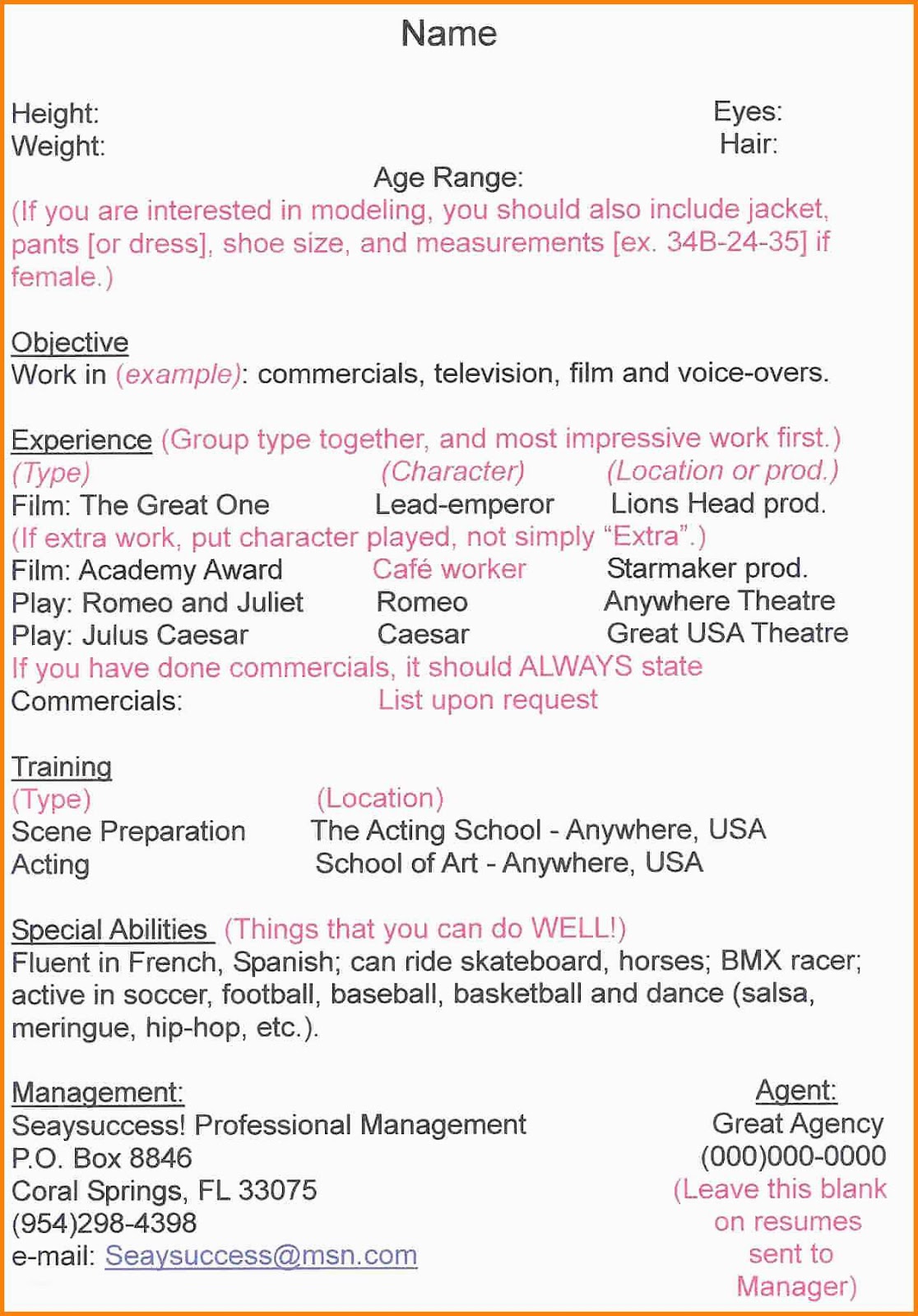 Hair Stylist Resume Objective Resume Genius Template