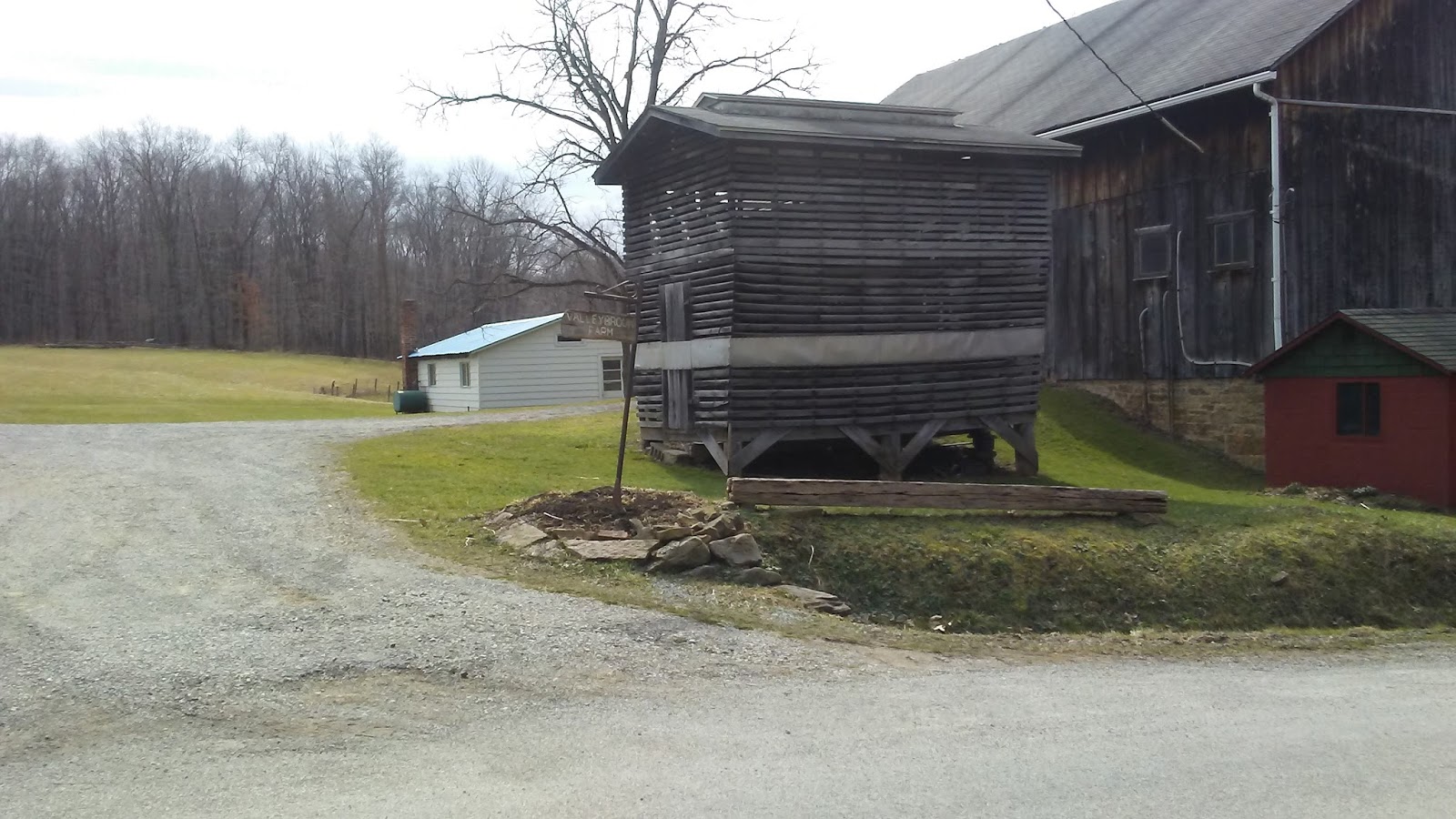 Valley Brook Farm Corn Crib