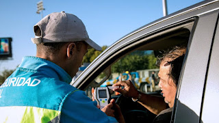 Controles de alcoholemia en todo el país