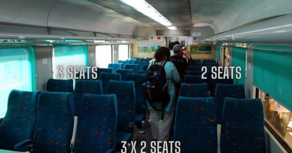 AC Chair Car and Executive Chair Car AC Chair car (CC) vs Exec. Chair