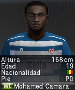 EDICIONES PES PS2/PSP: Mohamed Camara FACE PES PS2