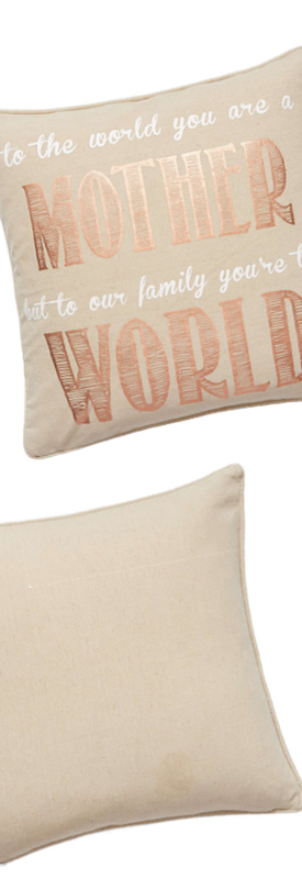 Levtex To the World You Are a Mother Accent Pillow