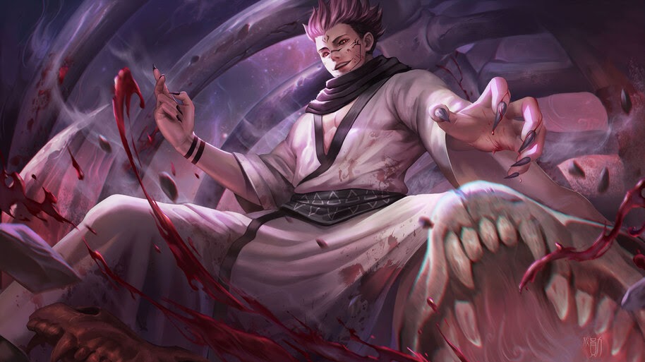 Sukuna Jujutsu Kaisen 4K #3081a Wallpaper