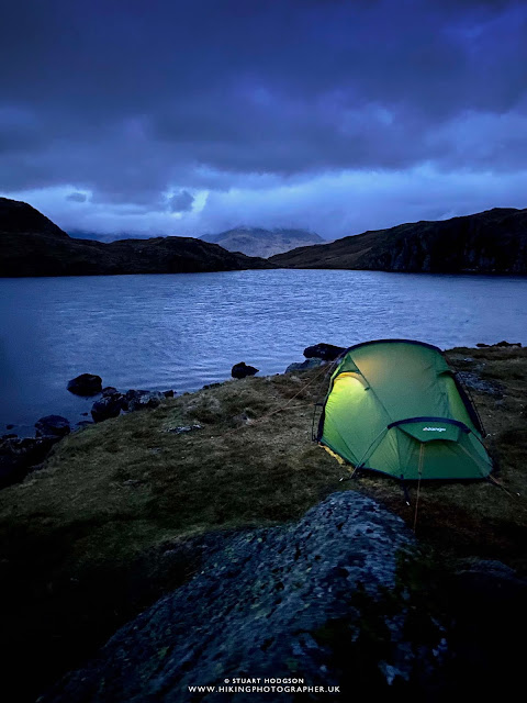 Wild camping Lake District best spot Angle Tarn