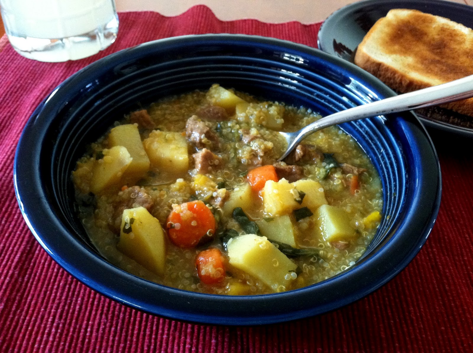 Beef, Potato, and Quinoa Stew