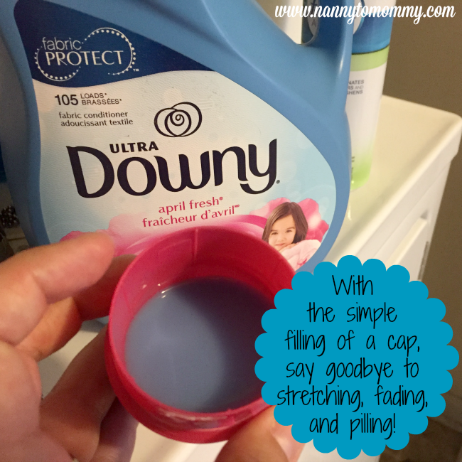 Protect The Clothes You Love with Downy Fabric Conditioner Nanny to Mommy