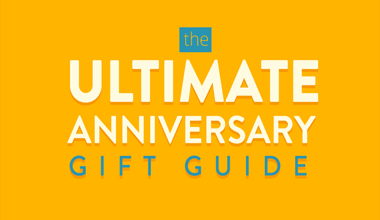 The Ultimate Anniversary Gift Guide #infographic