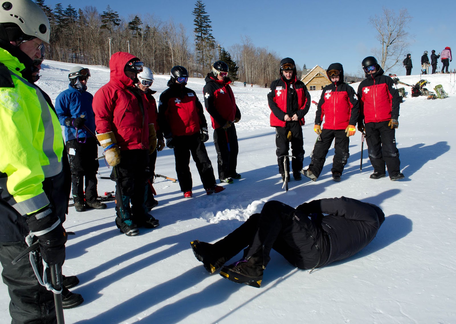 Franklin Search & Rescue Photos of Ice Axe and Crampon Training 1272013
