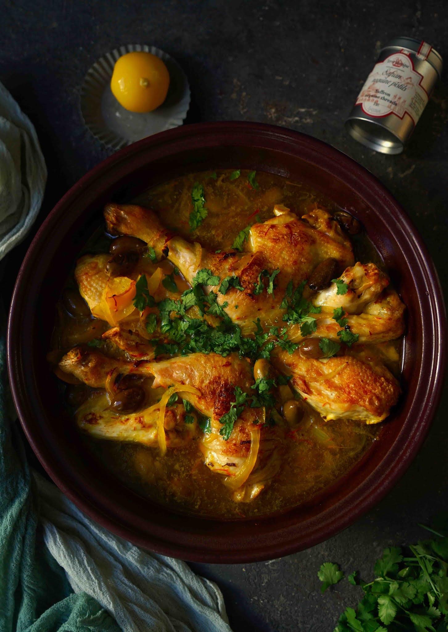 Tajine Poulet Citron Confit Semoule Tajine Poulet Olives Légumes Et Citron Confit ????????- Au Four Et Au Jardin 19 Tajine de poulet au citron confit et aux olives / On dine chez Nanou