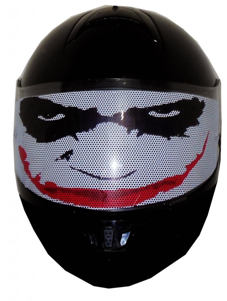 Motorcycle Helmets Motorcycle Helmet Visor Decals