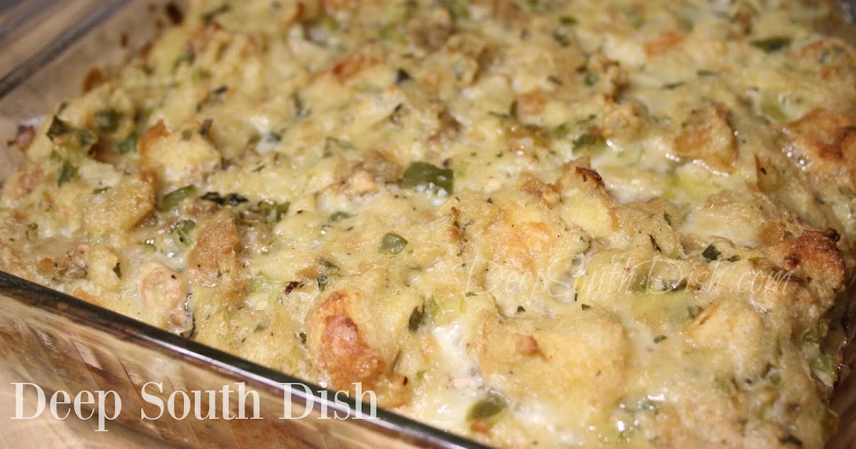 Deep South Dish Classic Oyster Dressing