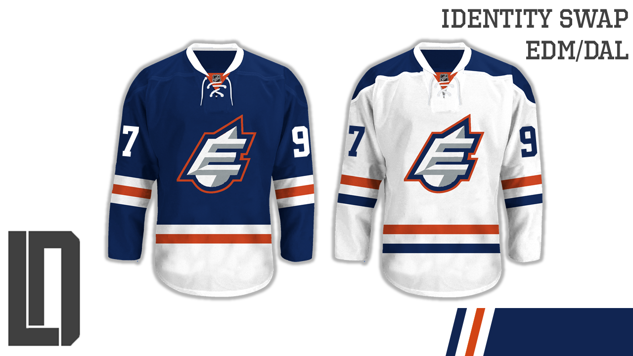 Edmonton+Oilers-Dallas+Stars+Identity+Sw