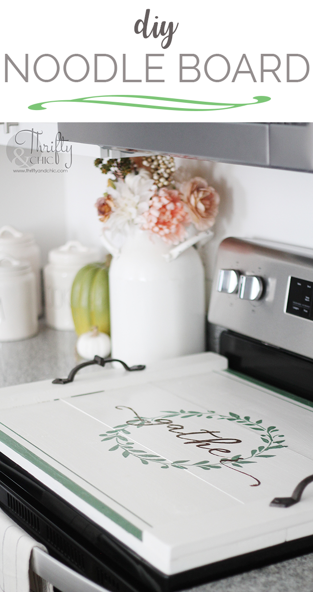 Noodle Board Ideas Thrifty And Chic Diy Projects And Home Decor thrifty and chic diy projects and