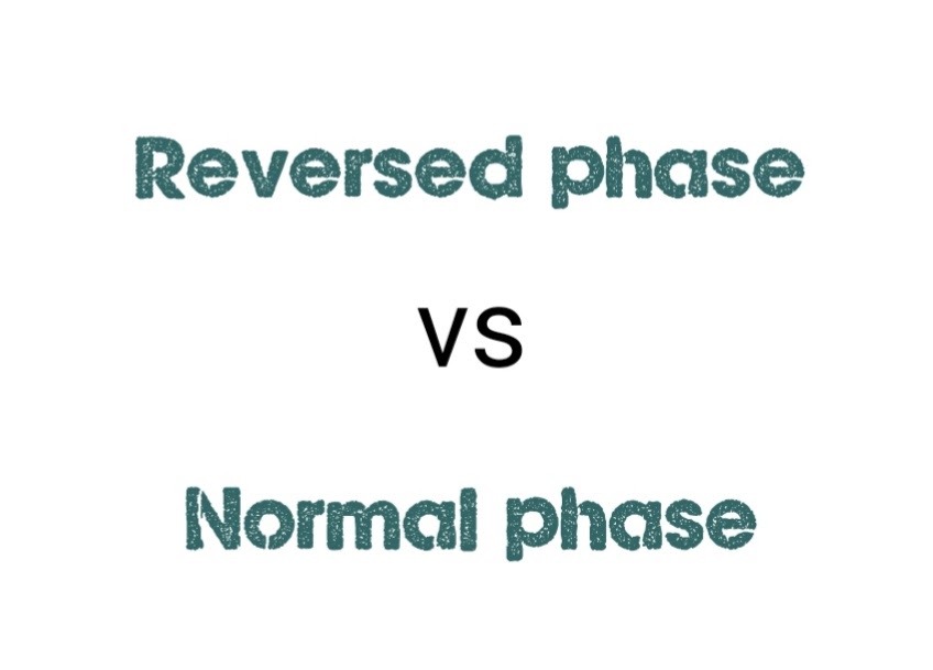 Reversed phase vs Normal phase