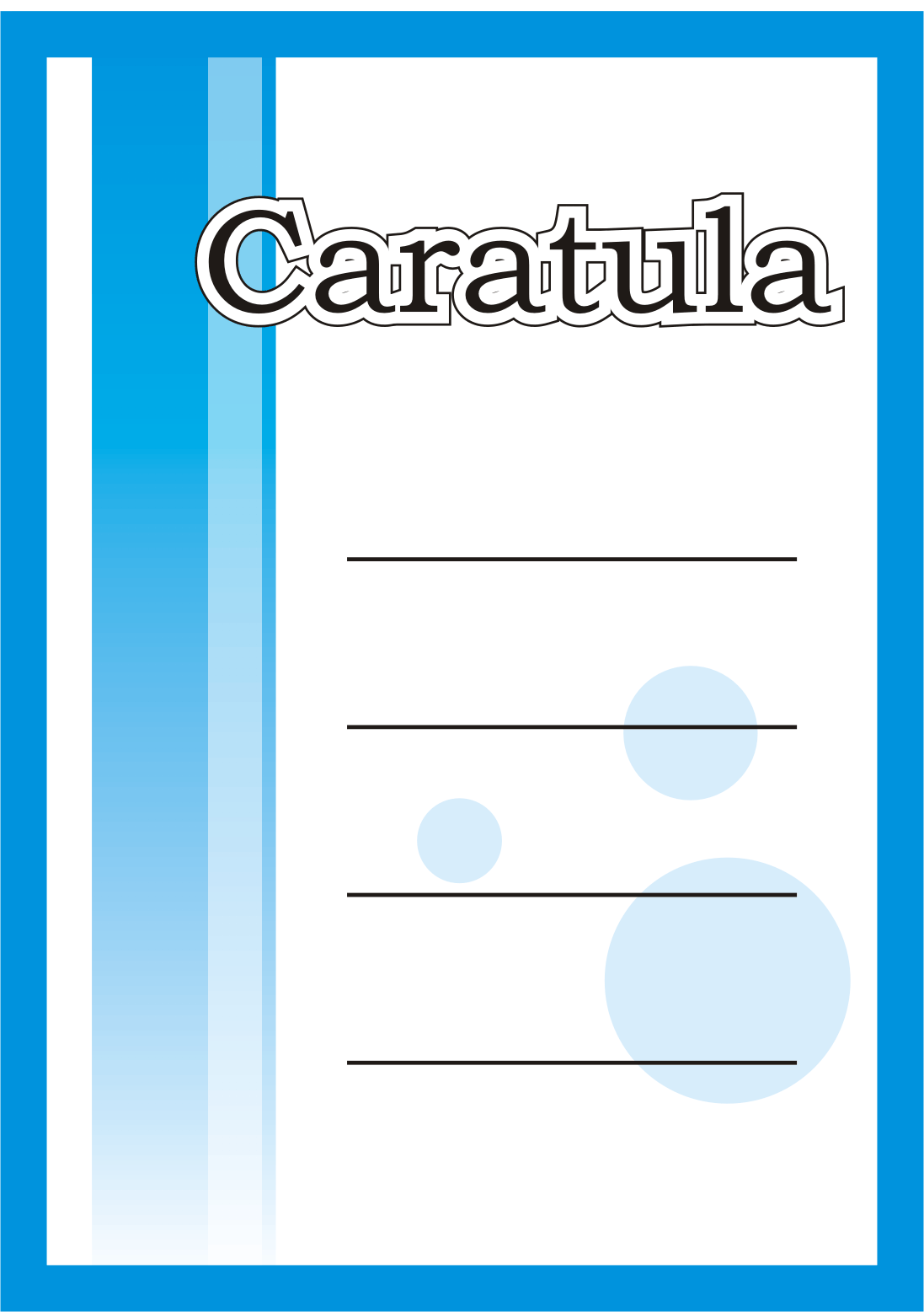 Caratulas Infantiles En Word Imagui