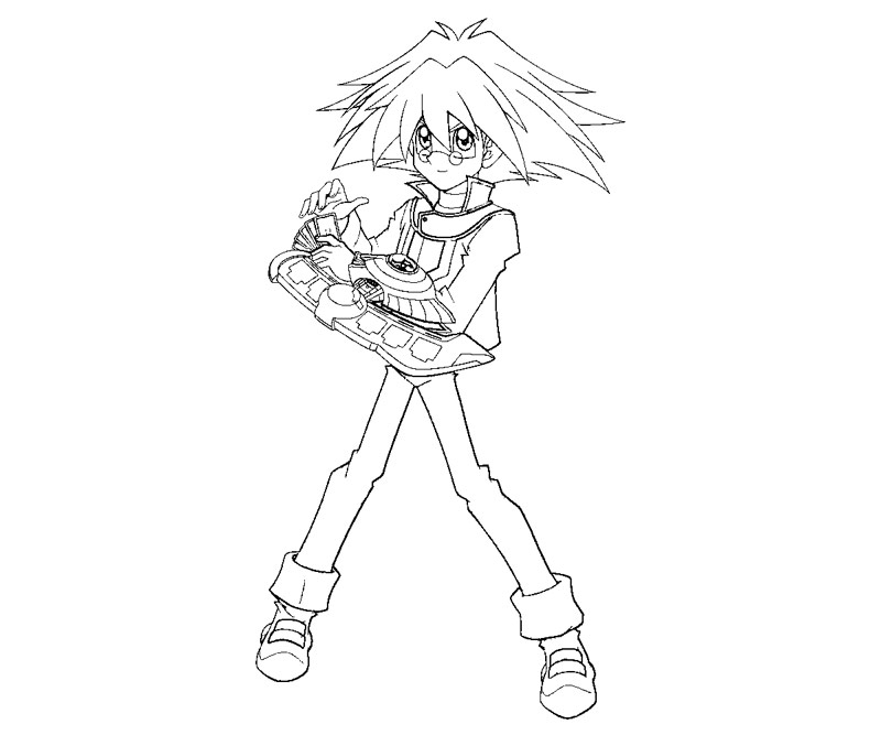 yugioh gx coloring pages - photo #20