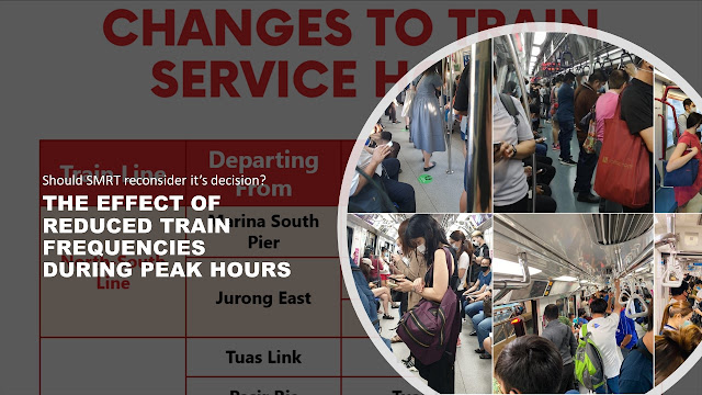 SMRT : Please do not reduce train frequencies during PEAK hours