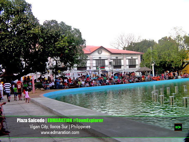 Vigan Dancing Fountain at Plaza Salcedo